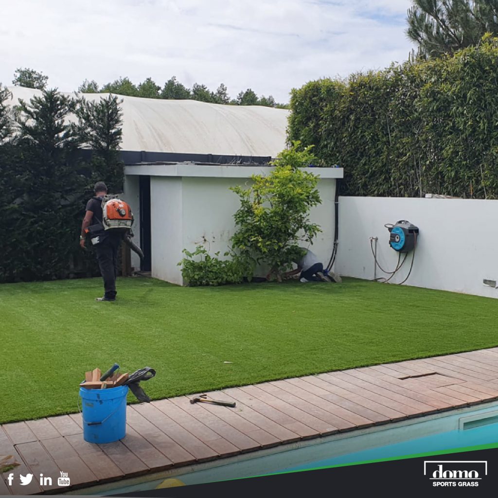 Relvado de jardim para residência