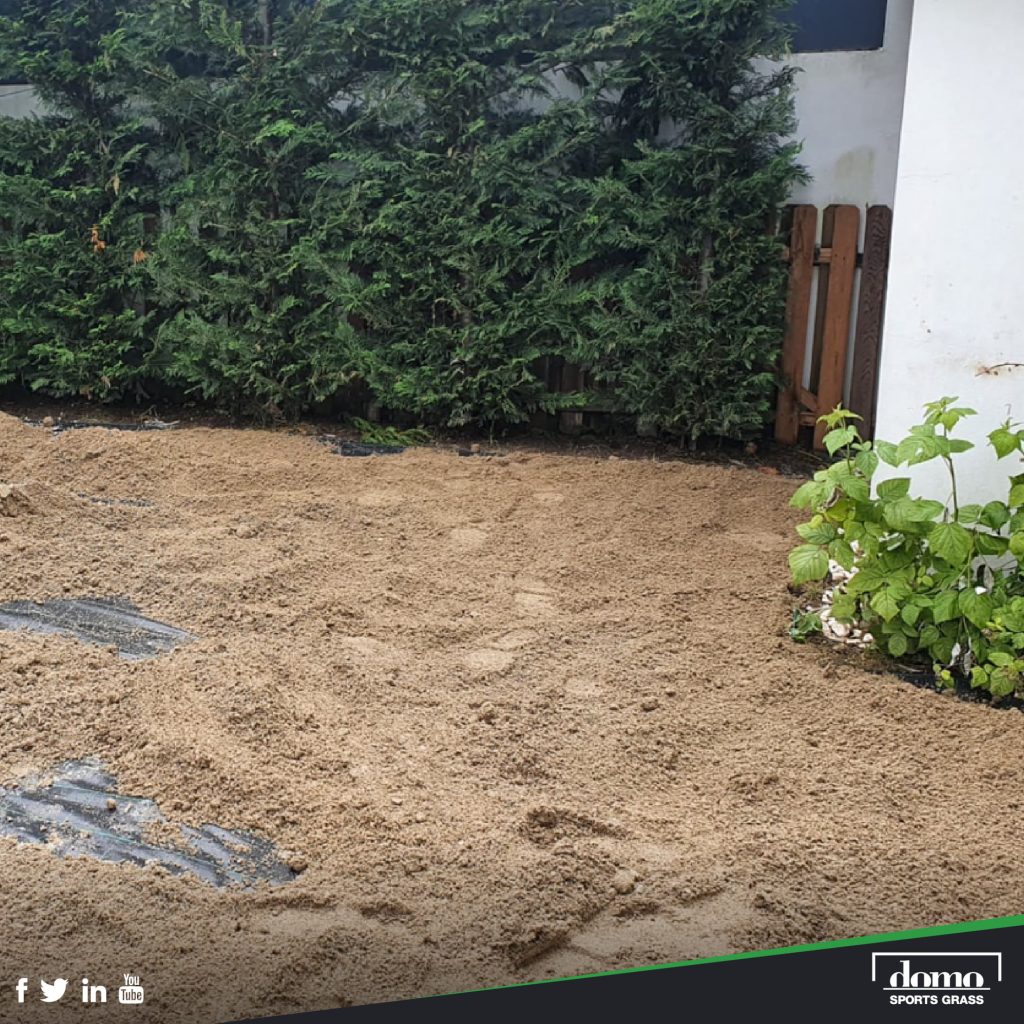 Relvado de jardim para residência