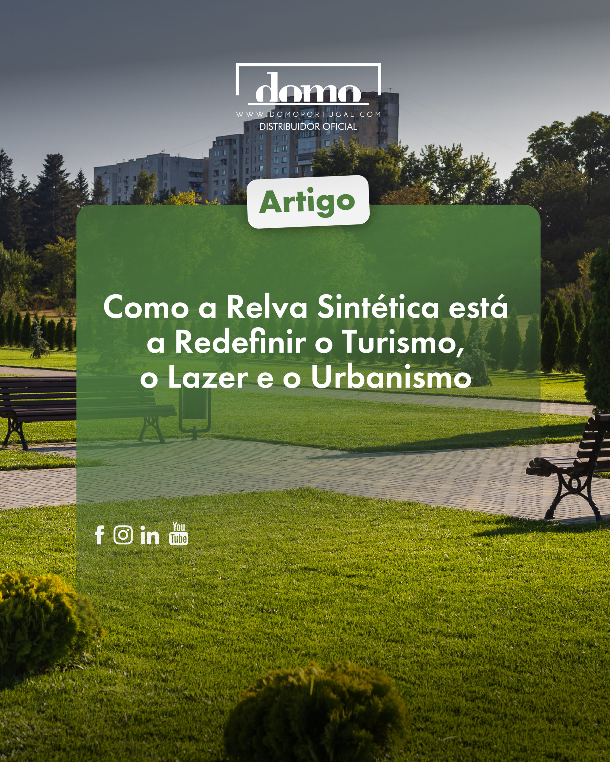 Como a Relva Sintética está a Redefinir o Turismo, o Lazer e o Urbanismo